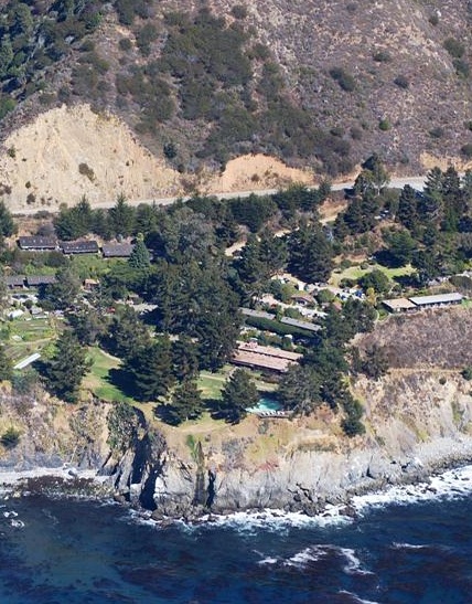 Portrait des Komplexes des Esalen Insitute, USA