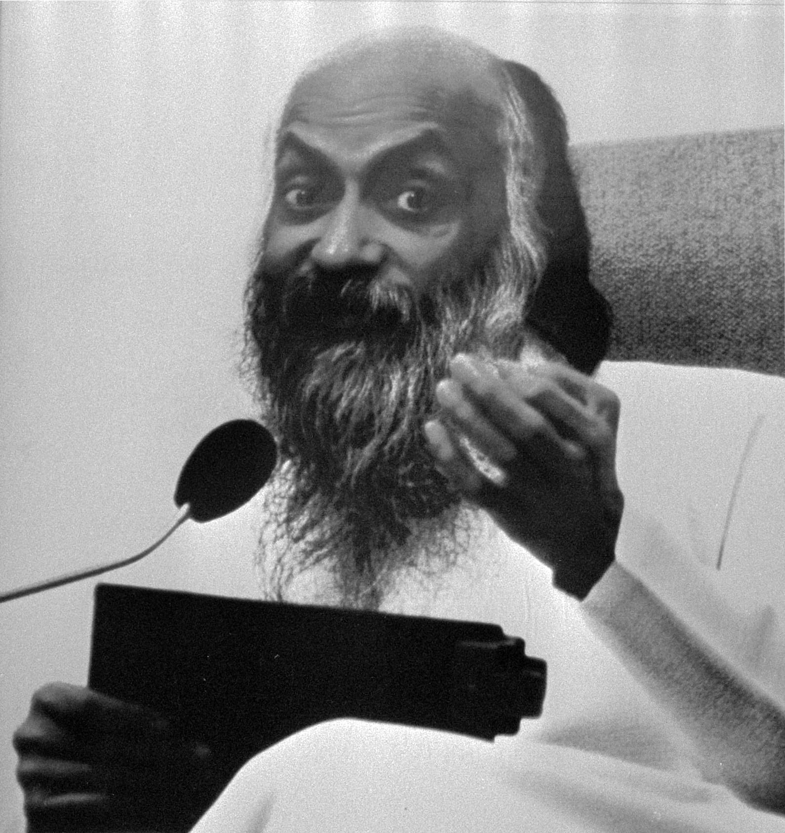 Portrait von Osho.